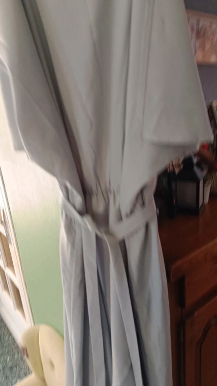 Robe de soirée grise perle - photo numéro 2