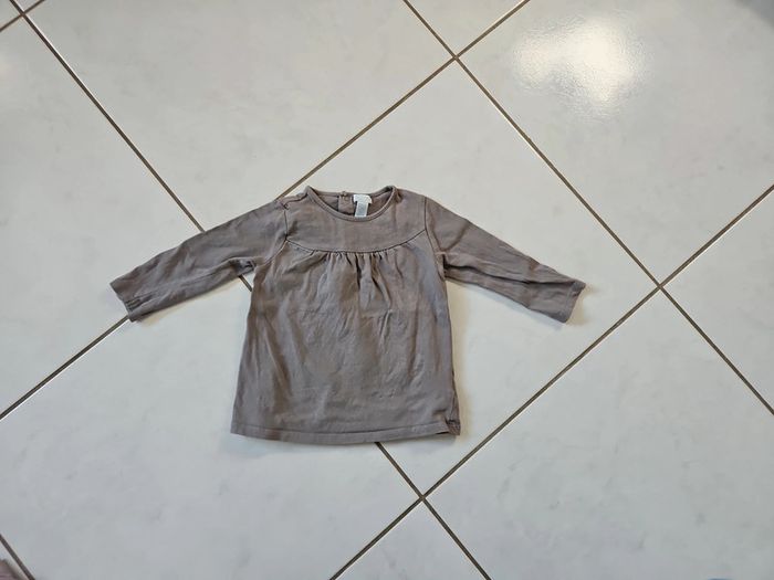 T-shirt ml bébé fille 18 mois Obaibi BBF3