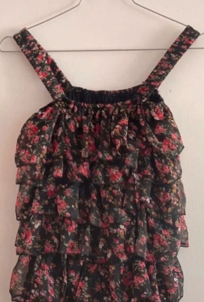 Robe froufrou fleurie 36 - photo numéro 2