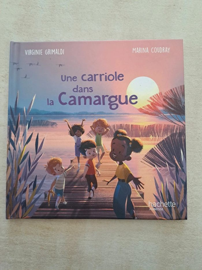 Une carriole dans la camargue