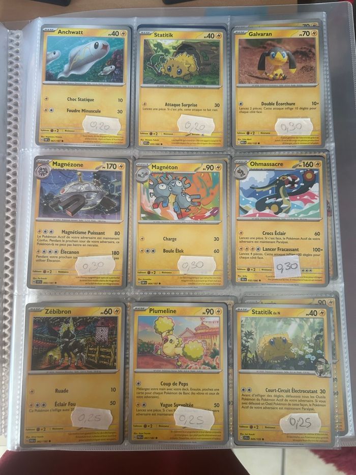 Carte Pokémon type électrique - photo numéro 5