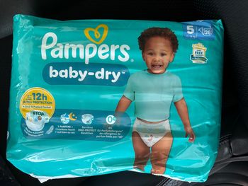 Couches Pampers taille 5