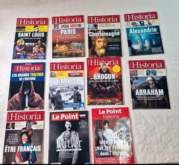 Lot Revues Historia Le Point Histoire Thématiques Napoléon Hitler Femmes