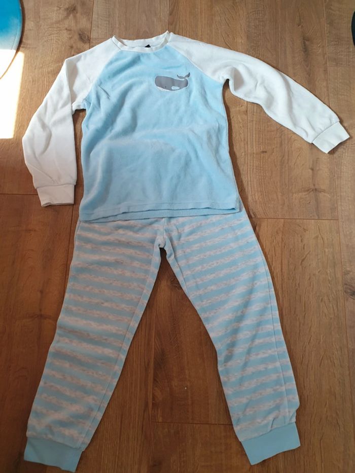 Pyjama velours tex garçon 6/7 ans