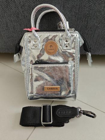 Nano bag Cabaïa argenté 