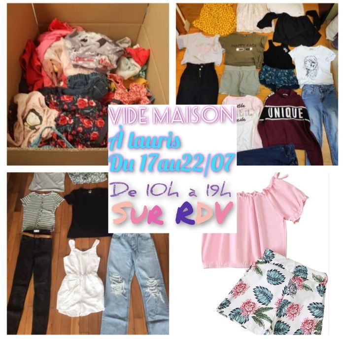 Vide maison Lauris grandes quantités filles - photo numéro 3