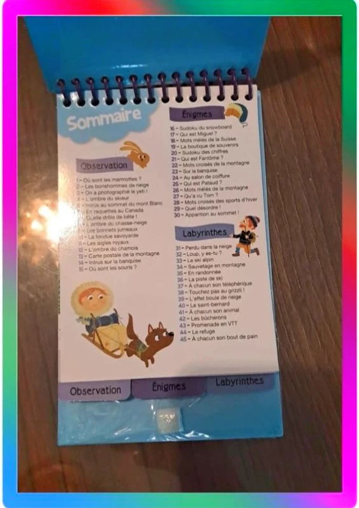 Livret 45 jeux réutilisable - photo numéro 2
