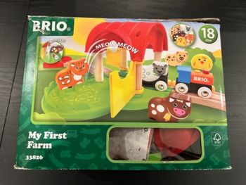 Circuit train brio « my first farm »