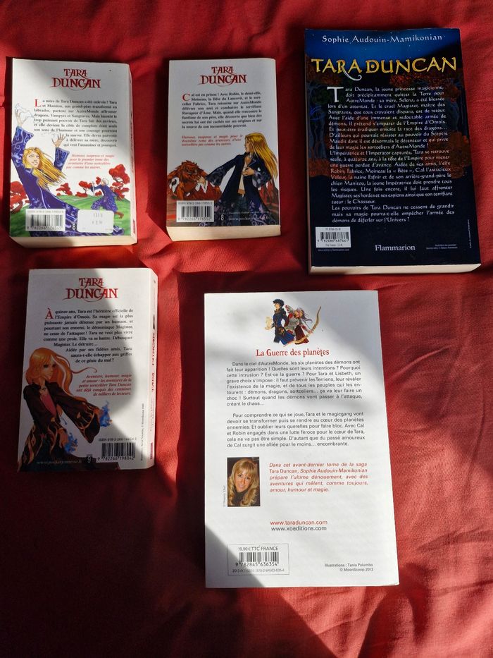 Saga Tara Duncan 5 tomes - photo numéro 3