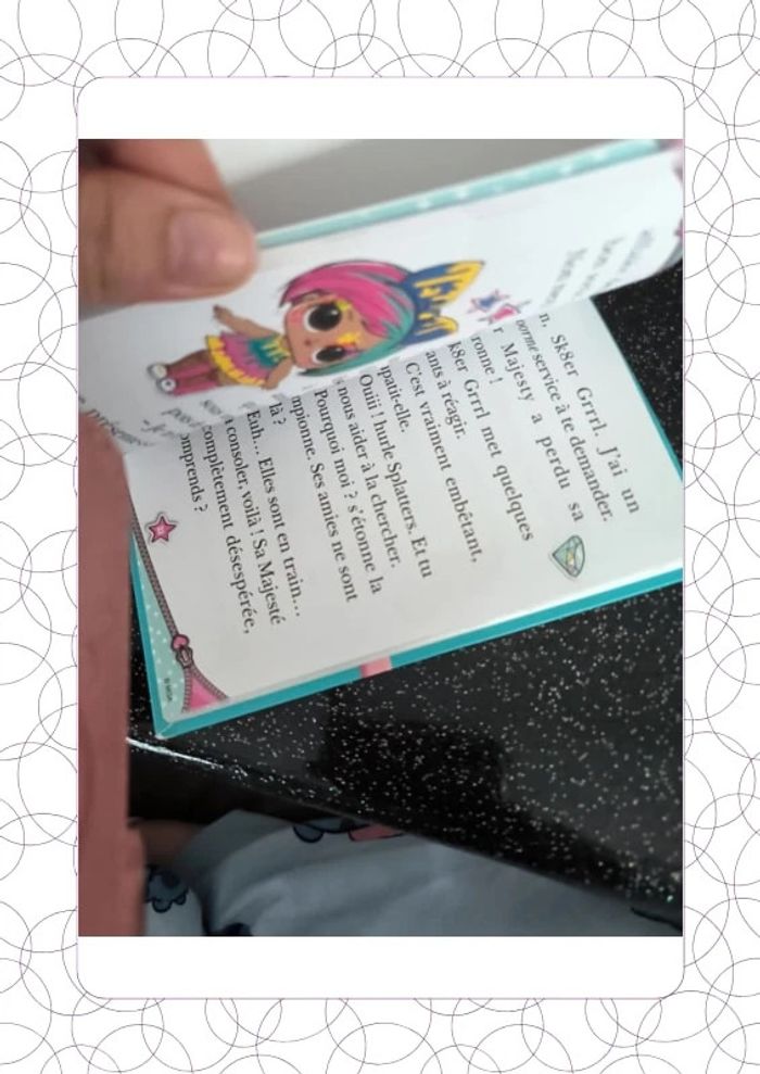 Livre la bibliothèque rose LOL surprise - photo numéro 4