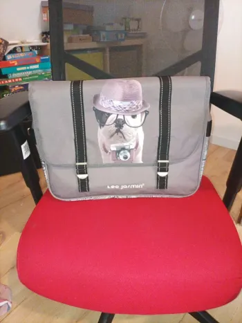 Sac bandoulière Téo jasmin