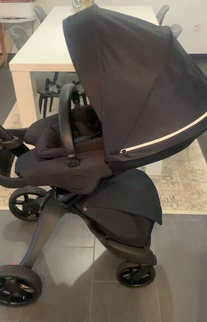 Ensemble Poussette Stokke® Xplory® X + Siège-auto coque + sac à langer - photo numéro 3