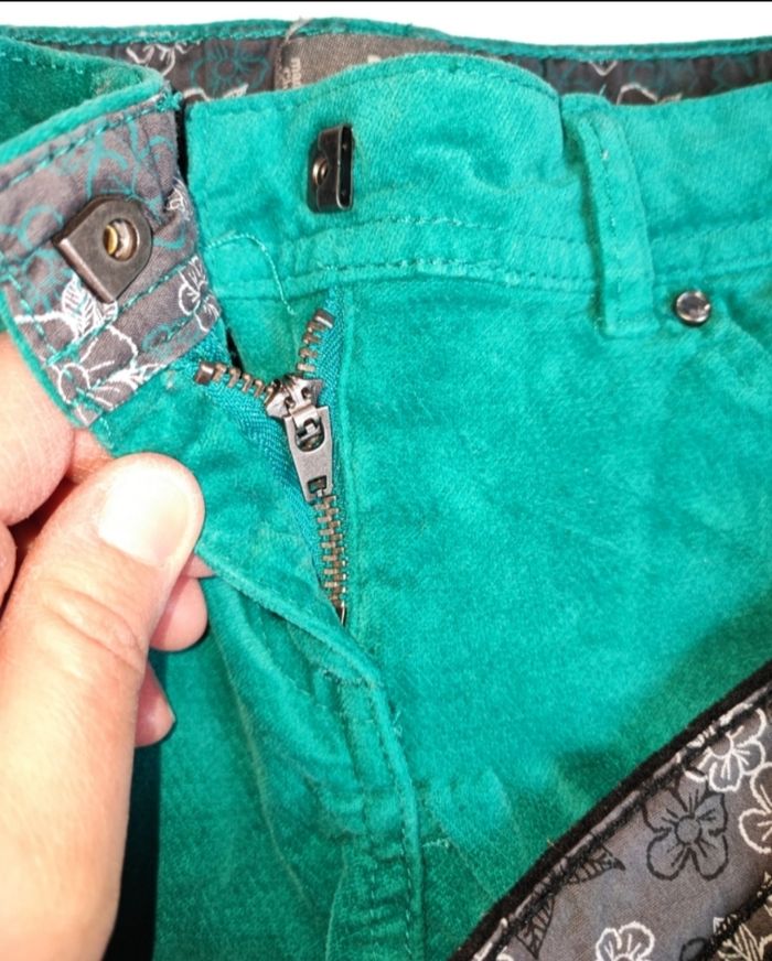 🌸 2 shorts en velours - Noir et Vert - Orchestra - 4 ans 🌸 - photo numéro 3