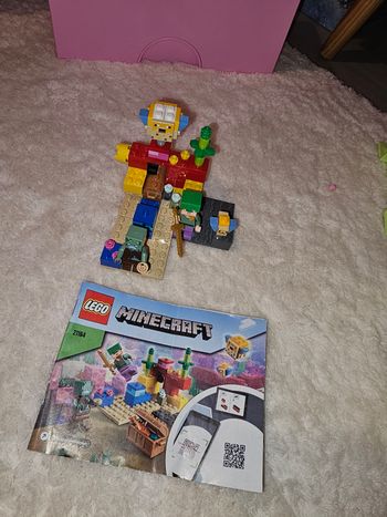 🧱 LEGO Minecraft COMPLET – Personnages & accessoires – Sans boîte – Très bon état