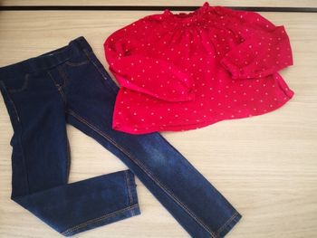 Ensemble Jegging /Blouse