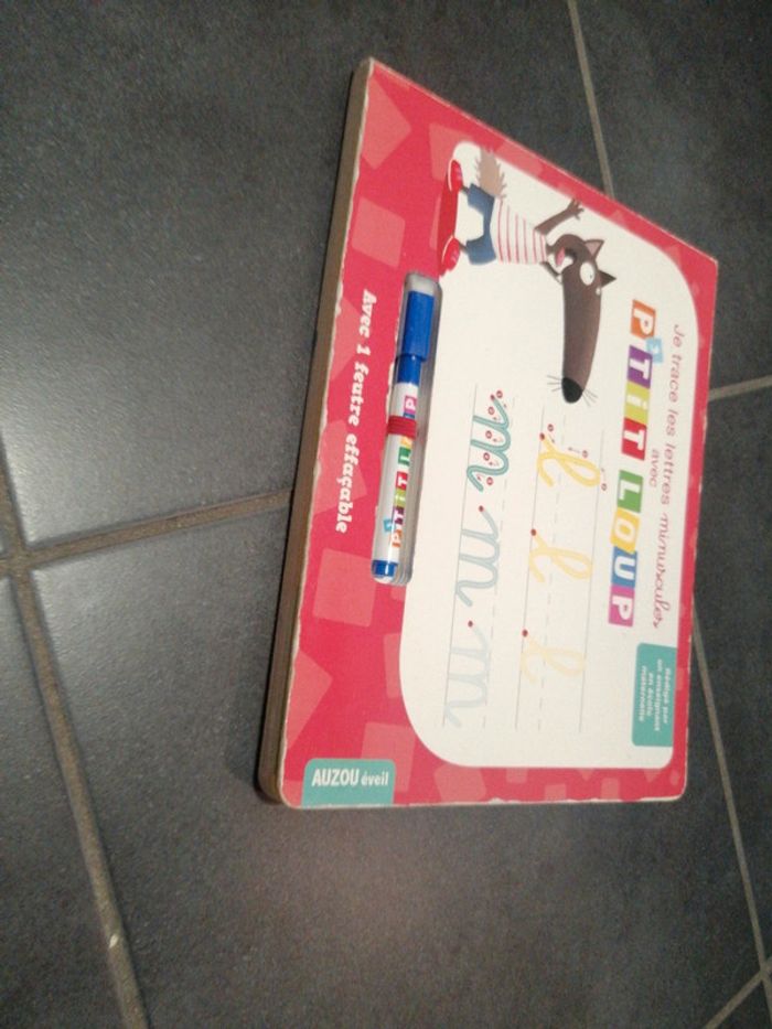 Livre p'tit loup je trace les lettres minuscules - photo numéro 5