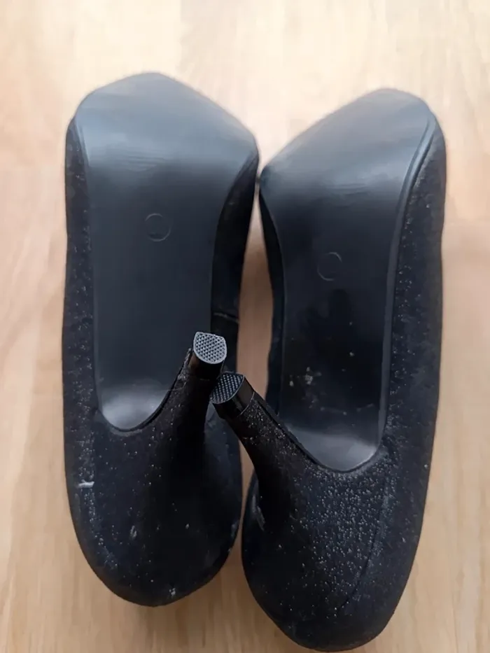 chaussure noir a talon - photo numéro 3