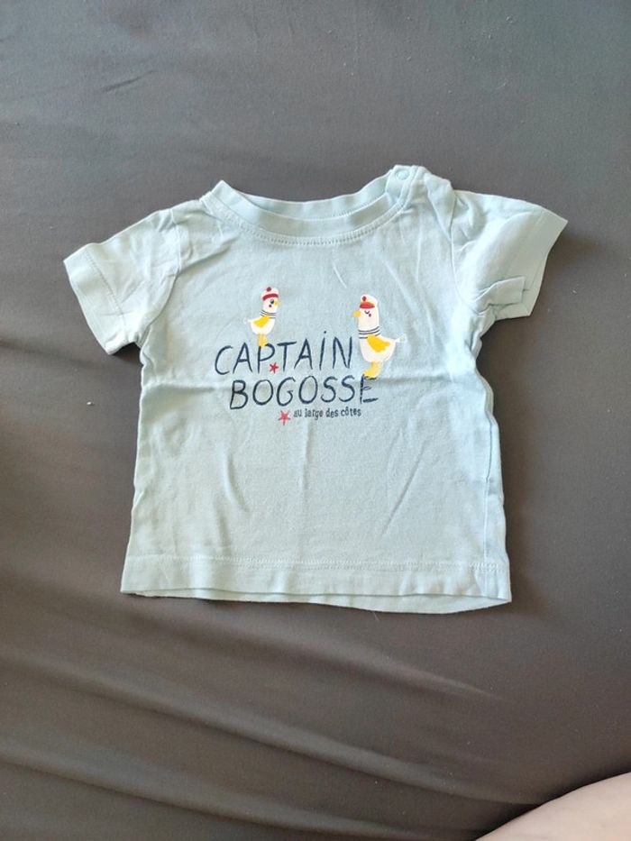 T-shirt manches courtes 6 mois Mots d'enfants