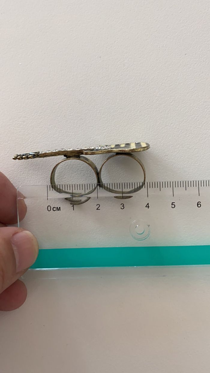 Bague fantaisie plusieurs doigts pour la taille voir photo - photo numéro 6