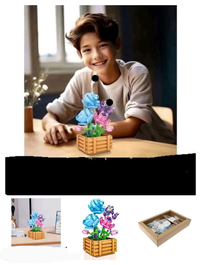 Wizz toys rose bouquet - photo numéro 2