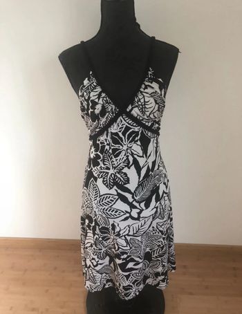 321 - Robe longue fleurie