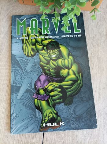 Album comics Marvel Les grandes Sagas Hulk