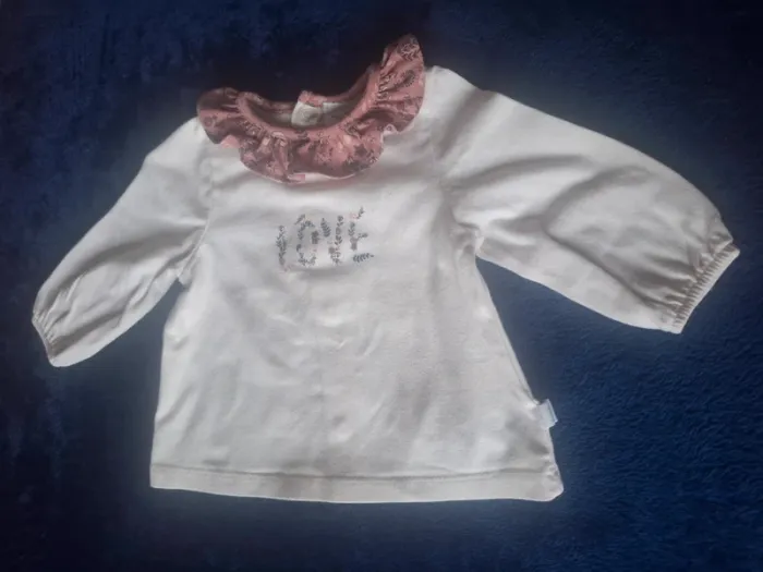T-shirt ml "LOVE" - photo numéro 1