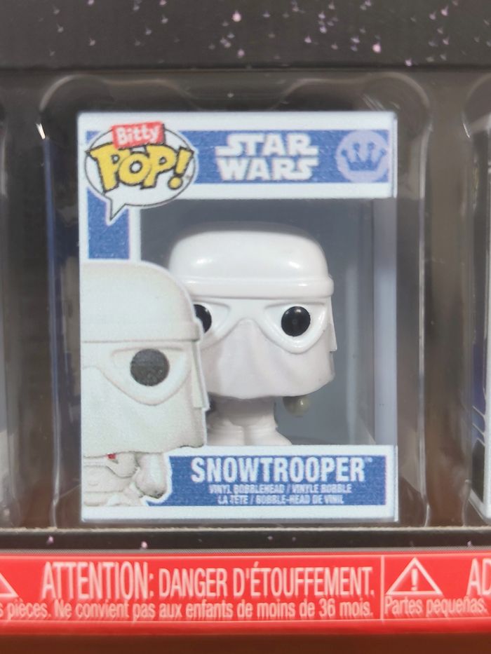 Lot 2 Boîtes Funko Bitty Pop! Star Wars - 8 Figurines (Darth Vader, Leia...) - photo numéro 4