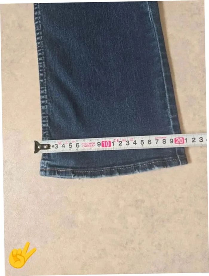 Jean Levi's 524  W29|FR38 L32 coupe patte d'eph bleu marine Femme-Women pan404 - photo numéro 6
