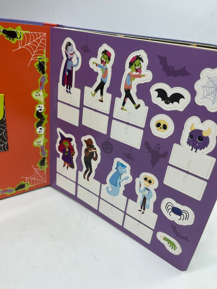 Mon livre Carrousel La maison Hantée Livre Pop UP avec figurine spécial Halloween Neuf - photo numéro 5