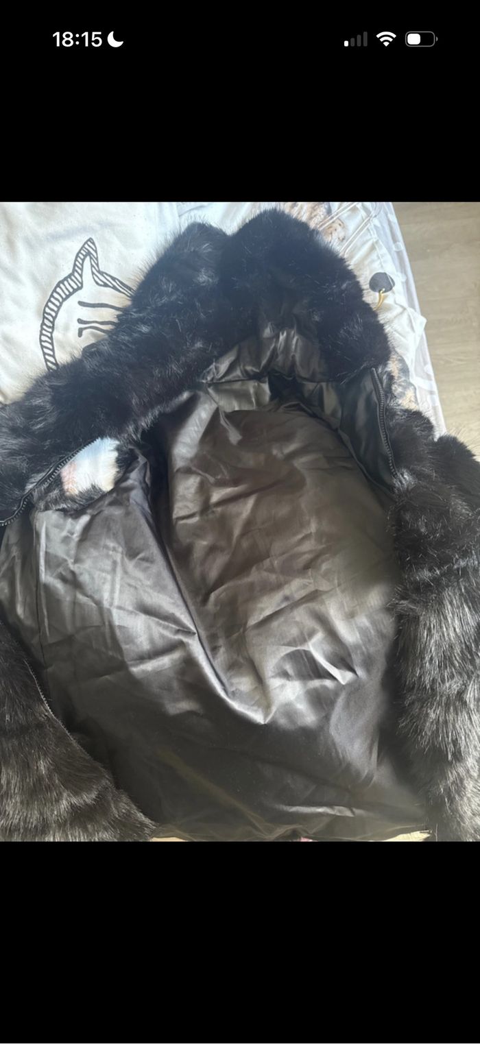 Veste sans manches avec fourrure - photo numéro 3