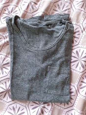 Tshirt uni gris