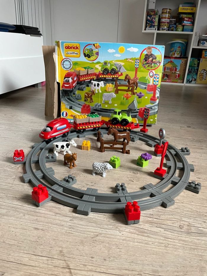 Circuit Train de Campagne Ecoiffier Abrick