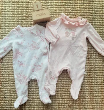 Lot pyjamas Fred & Flo 1mois / 54cm