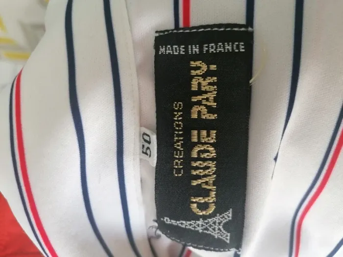 Chemise vintage claude pary 46 - photo numéro 5