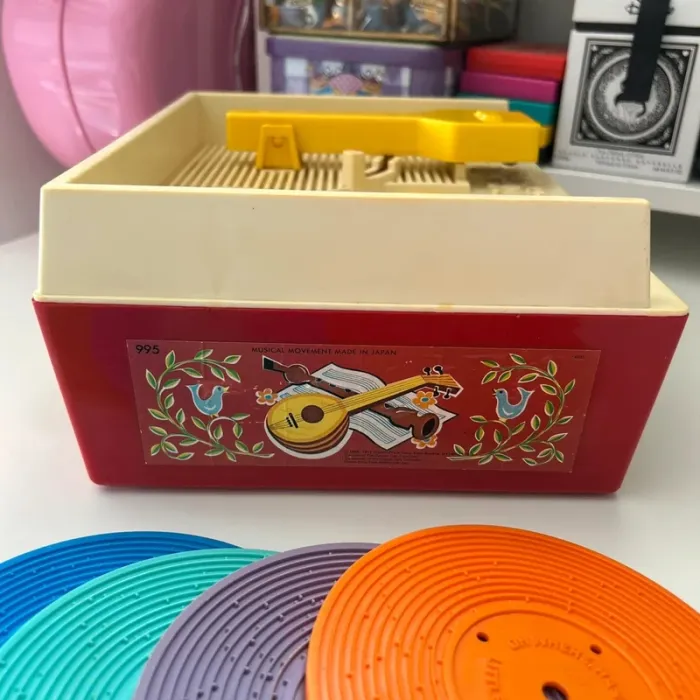 Tourne-disque fisher-price vintage - photo numéro 6