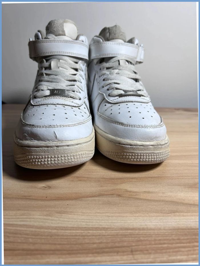 Nike Air Force 1 Mid Blanche – Pointure 38.5 Femme - photo numéro 10