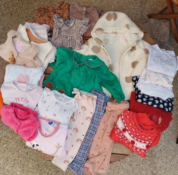 Lot de vêtements rentrée 12 mois fille