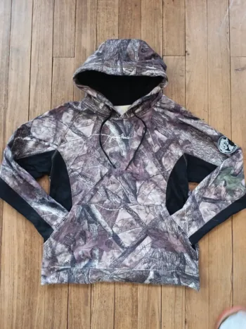 Sweat à capuche camo Realtree bass pro Shops johnny morris M