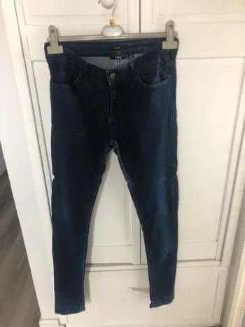 jeans bleu marine skinny fit