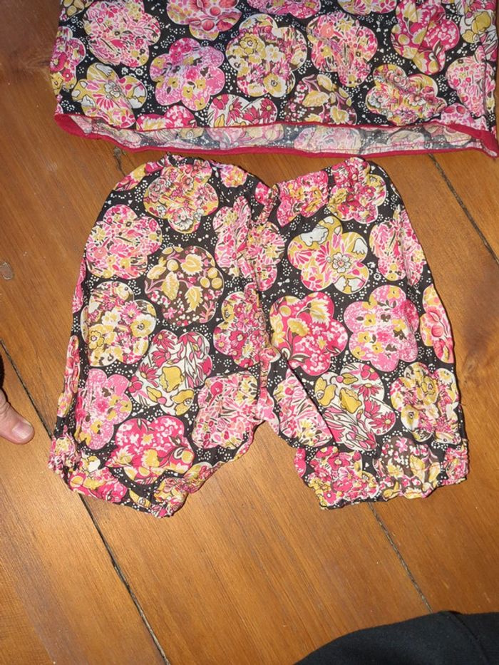 Ensemble liberty rose débardeur sarouel 12 mois - photo numéro 3