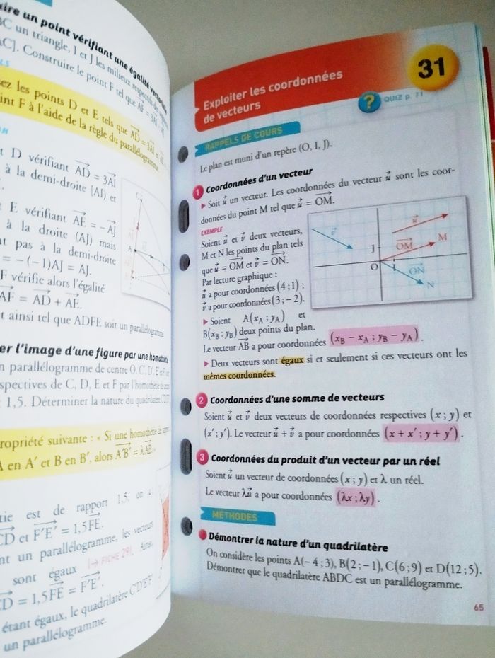 Fiches bac - Maths 2de Tout le programme en fiches de révision détachables - photo numéro 2