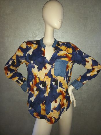 blouse manche longue desigual taille 40/42