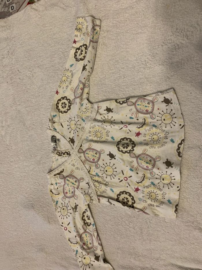 Tee shirt longues manches tout compte fais 18mois - photo numéro 2