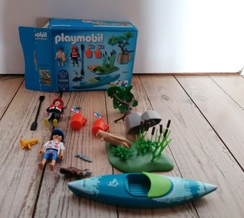 Playmobil 70035  sportifs  et kayak