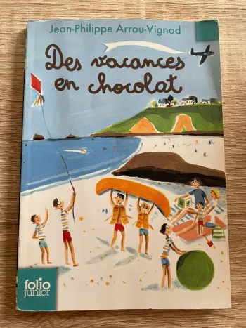 Livre des vacances en chocolat . Jean Philippe Arrou Vignod