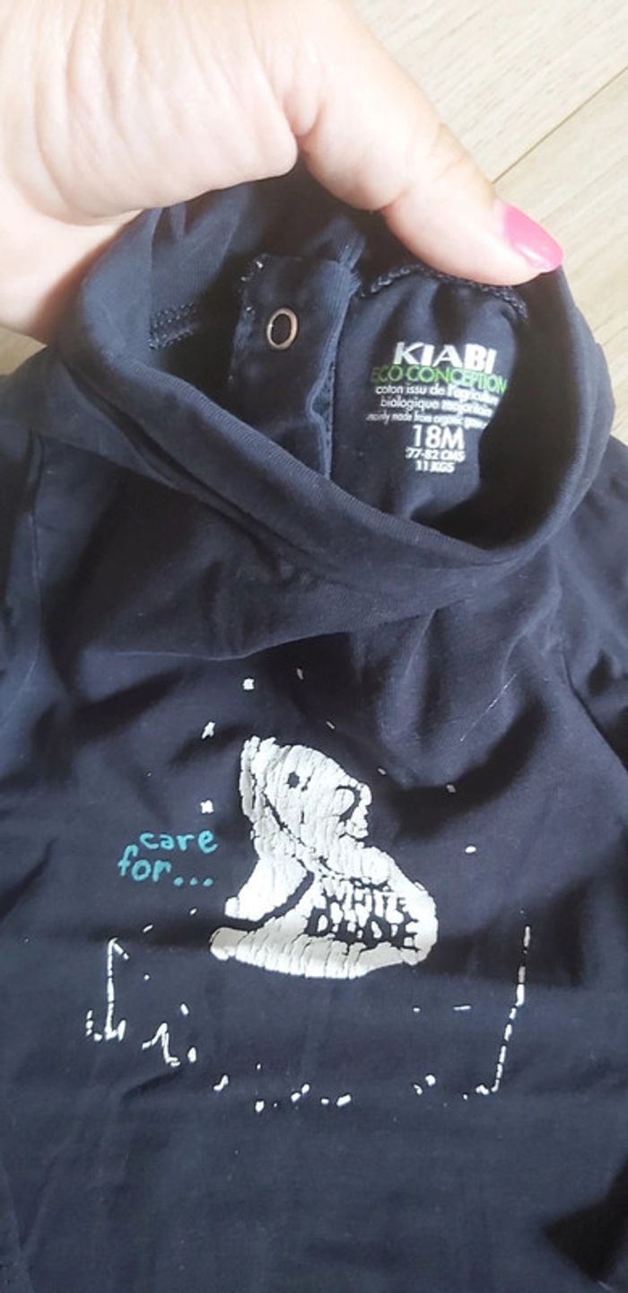 Tee-shirt col roulé Kiabi mixte garçon/fille Kiabi 18 mois (78) - photo numéro 2