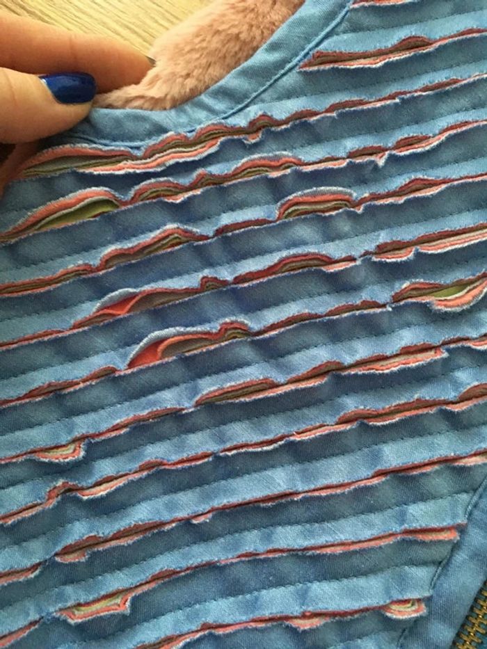 Gilet fille (lot ed 3) taille 116. - photo numéro 8