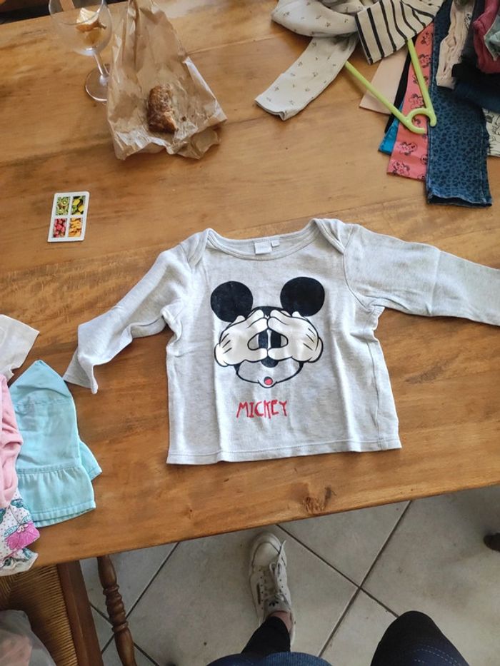 Tee shirt manche longue 24 mois - photo numéro 3