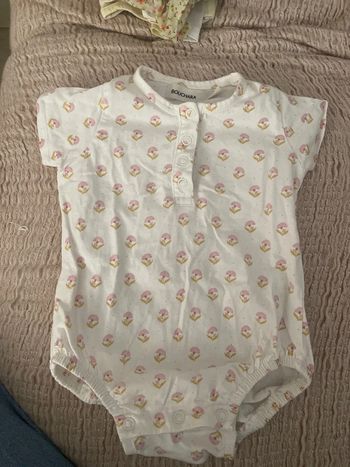 Barboteuse tee shirt Bouchara 3 mois